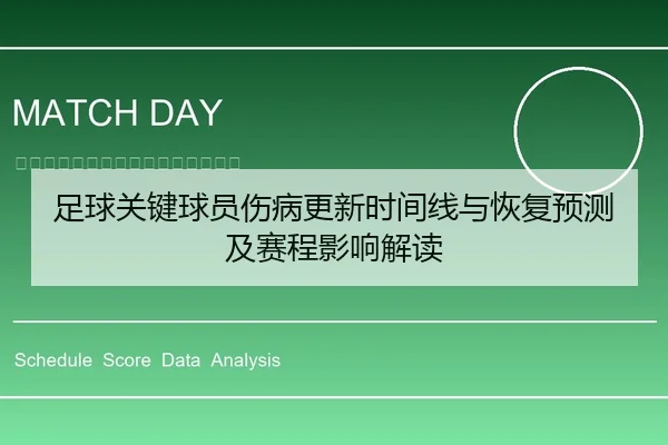足球关键球员伤病更新时间线与恢复预测及赛程影响解读